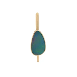 Josephs Jewelers Necklaces And Pendants>14K Yellow Gold Opal Doublet Pendant