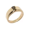 Josephs Jewelers Men’s Jewelry>14K Yellow Gold Oval Diamond Ring