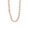 Josephs Jewelers Necklaces And Pendants>14K Yellow Gold Peach Pearl Necklace