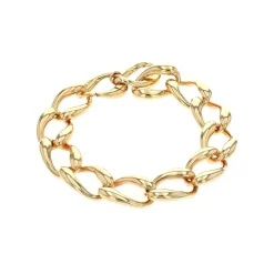 Josephs Jewelers Bracelets>14K Yellow Gold Polished Curb Link Bracelet