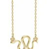 Josephs Jewelers Necklaces And Pendants>14K Yellow Gold Snake Necklace