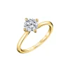 Josephs Jewelers Engagement Rings>14K Yellow Gold Tulira Compass Set Solitaire Vine Prong Engagement Ring – Wren
