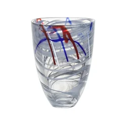 Josephs Jewelers Home Décor>KostaBoda – Gray Contrast Vase