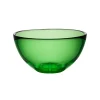 Josephs Jewelers Serveware>KostaBoda – Medium Green Bruk Bowl