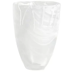 Josephs Jewelers Home Décor>KostaBoda – White/White Contrast Vase