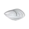 Josephs Jewelers Serveware>Mariposa – Alabaster Black & White Deco Bowl