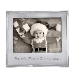 Josephs Jewelers Home Décor>Mariposa – Baby’s First Christmas 5×7 Signature Frame