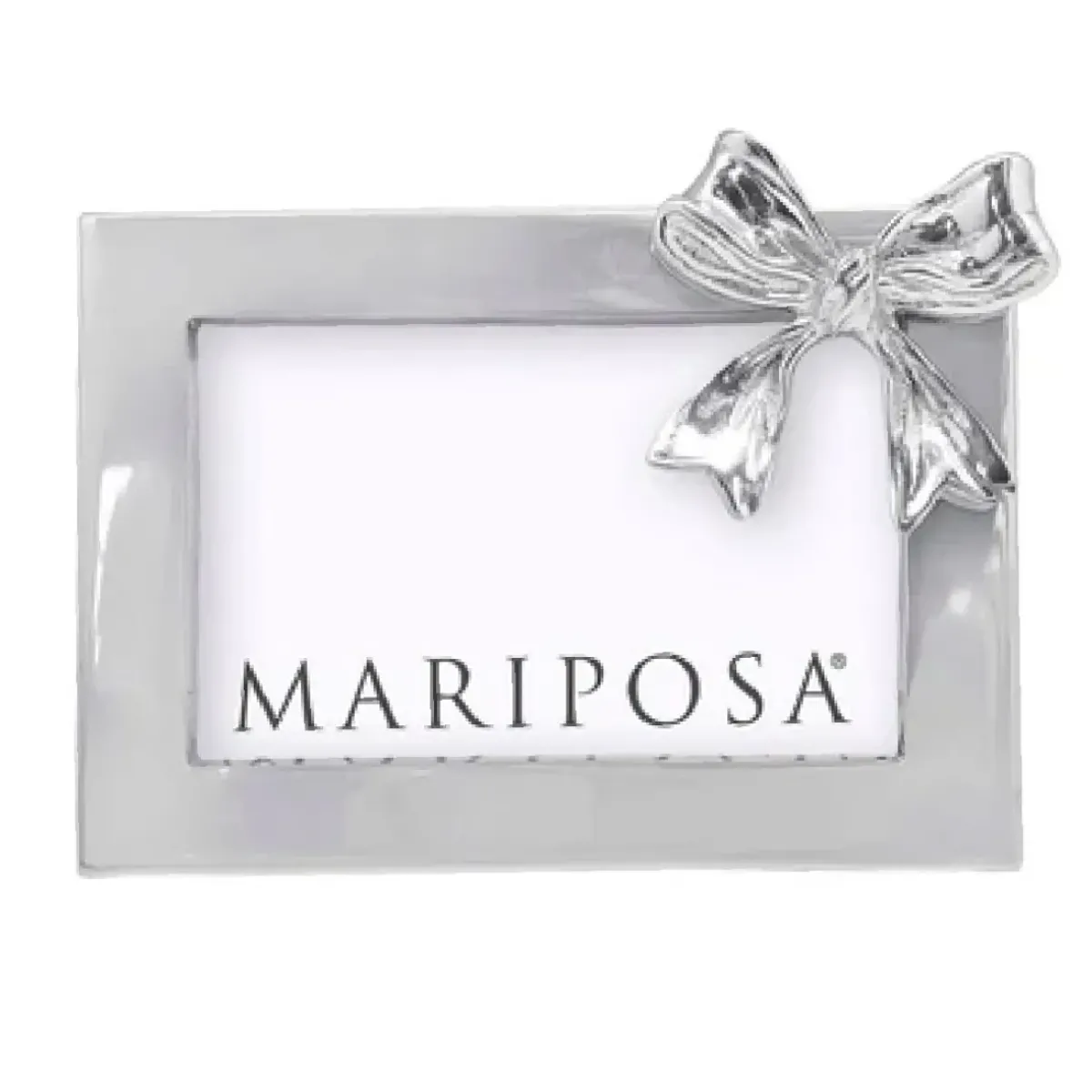 Josephs Jewelers Home Décor>Mariposa – Horizontal Bow 4×6 Frame