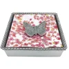 Josephs Jewelers Home Décor>Mariposa – Monarch Butterfly Beaded Napkin Box