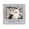 Josephs Jewelers Home Décor>Mariposa – “Santa & Me” Beaded 5×7 Frame