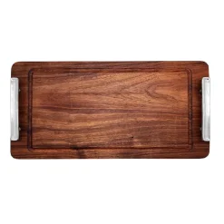 Josephs Jewelers Serveware>Mariposa – Signature Handled Wood Tray