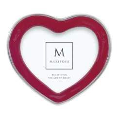 Josephs Jewelers Home Décor>Mariposa – Signature Red 4×6 Heart Frame