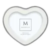 Josephs Jewelers Home Décor>Mariposa – Signature White 4×6 Heart Frame