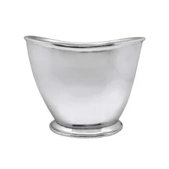 Josephs Jewelers Serveware>Mariposa – Small Signature Oval Ice Bucket