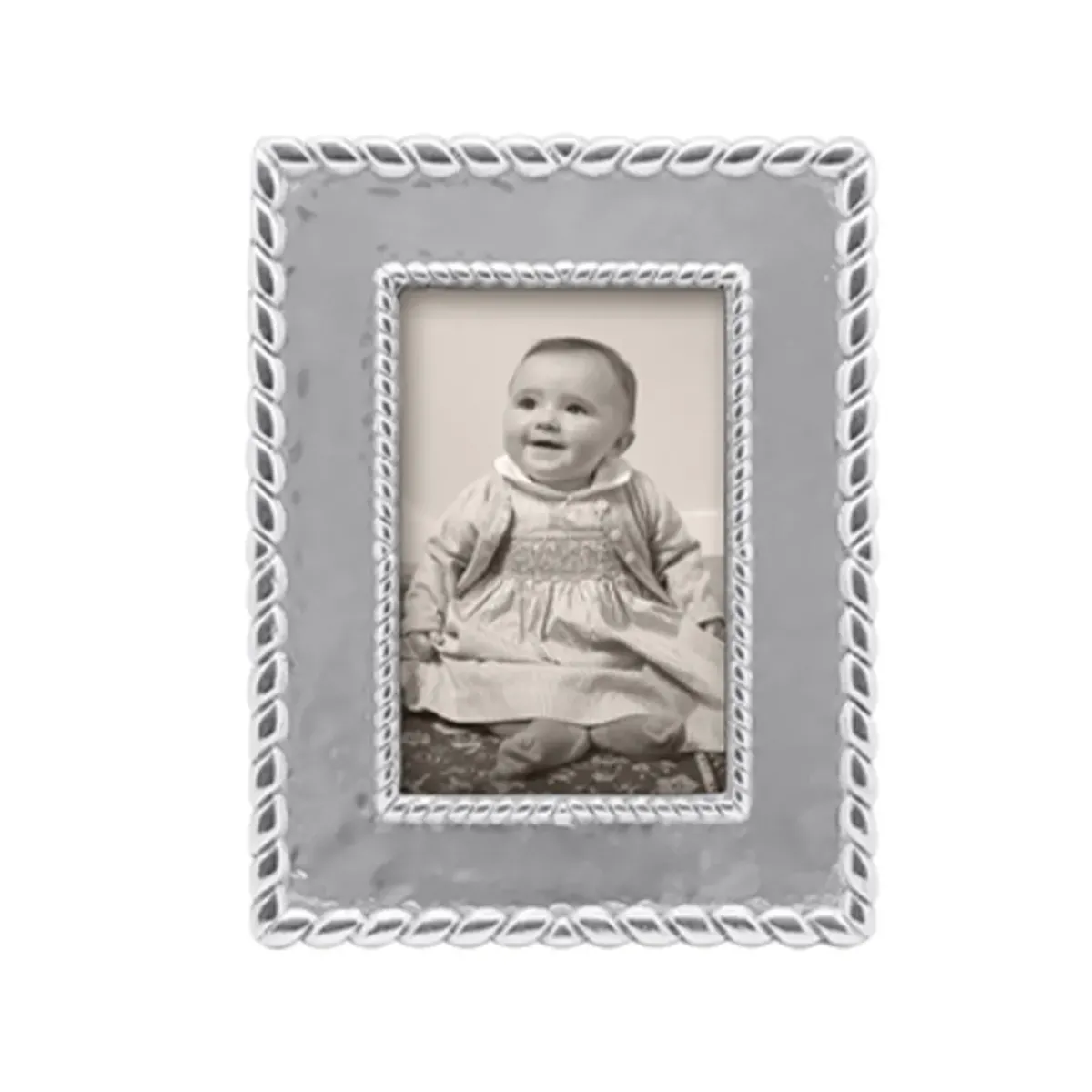 Josephs Jewelers Home Décor>Mariposa – Textured Twist 4×6 Frame