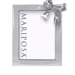 Josephs Jewelers Home Décor>Mariposa – Vertical Bow 4×6 Frame