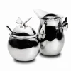 Josephs Jewelers Serveware>Mary Jurek – Butterfly Cream & Sugar Set