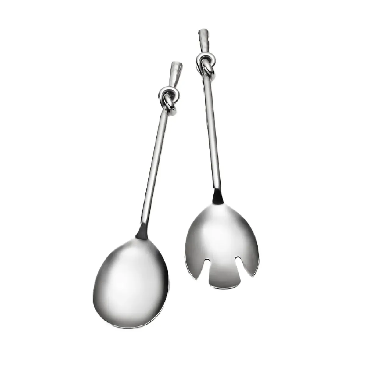 Josephs Jewelers Serveware>Mary Jurek – Helyx Salad Set w/ Knot