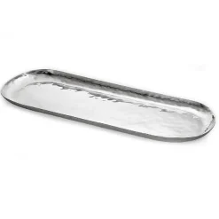 Josephs Jewelers Serveware>Mary Jurek – Oceana Oval Serving Tray 16″