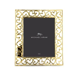 Josephs Jewelers Home Décor>Michael Aram – Gold Heart 8×10 Frame