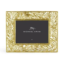 Josephs Jewelers Home Décor>Michael Aram – Gold Palm Frond 5×7 Frame