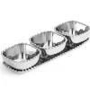 Josephs Jewelers Serveware>Michael Aram – Molten Triple Bowl Set