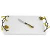 Josephs Jewelers Serveware>Michael Aram Pine Cone Cheese Board With Knife