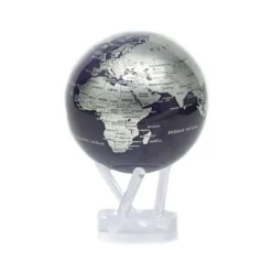 Josephs Jewelers Home Décor>Mova – Purple & Silver 6″ Globe
