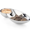 Josephs Jewelers Serveware>Nambe – Pinion Chip & Dip Server