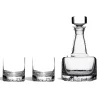 Josephs Jewelers Serveware>Orrefors – Erik 3pc Decanter & D.O.F Bar Set