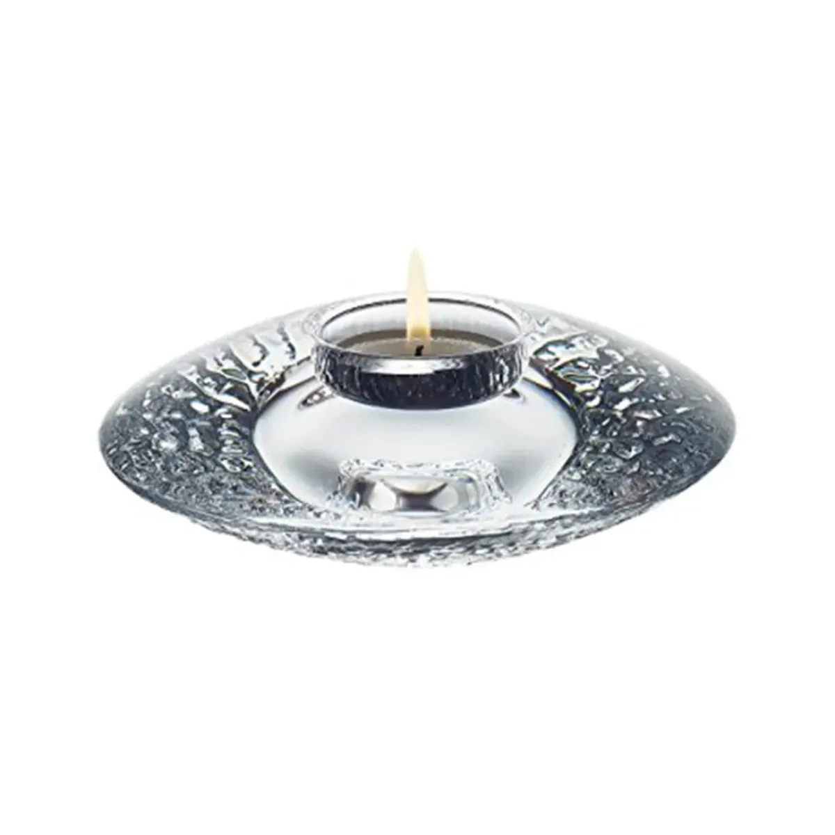 Josephs Jewelers Home Décor>Orrefors – Large Discus Votive
