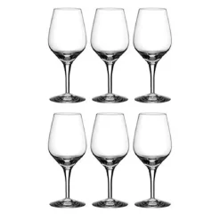 Josephs Jewelers Serveware>Orrefors – Sense Universal Wine Glasses Set of 6