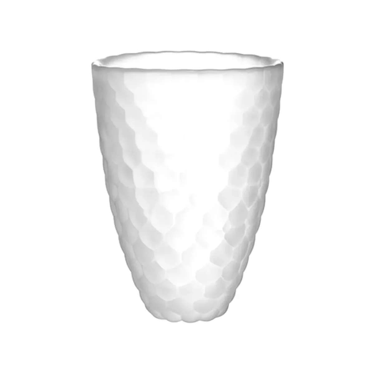 Josephs Jewelers Home Décor>Orrefors – Small Frosted Raspberry Vase