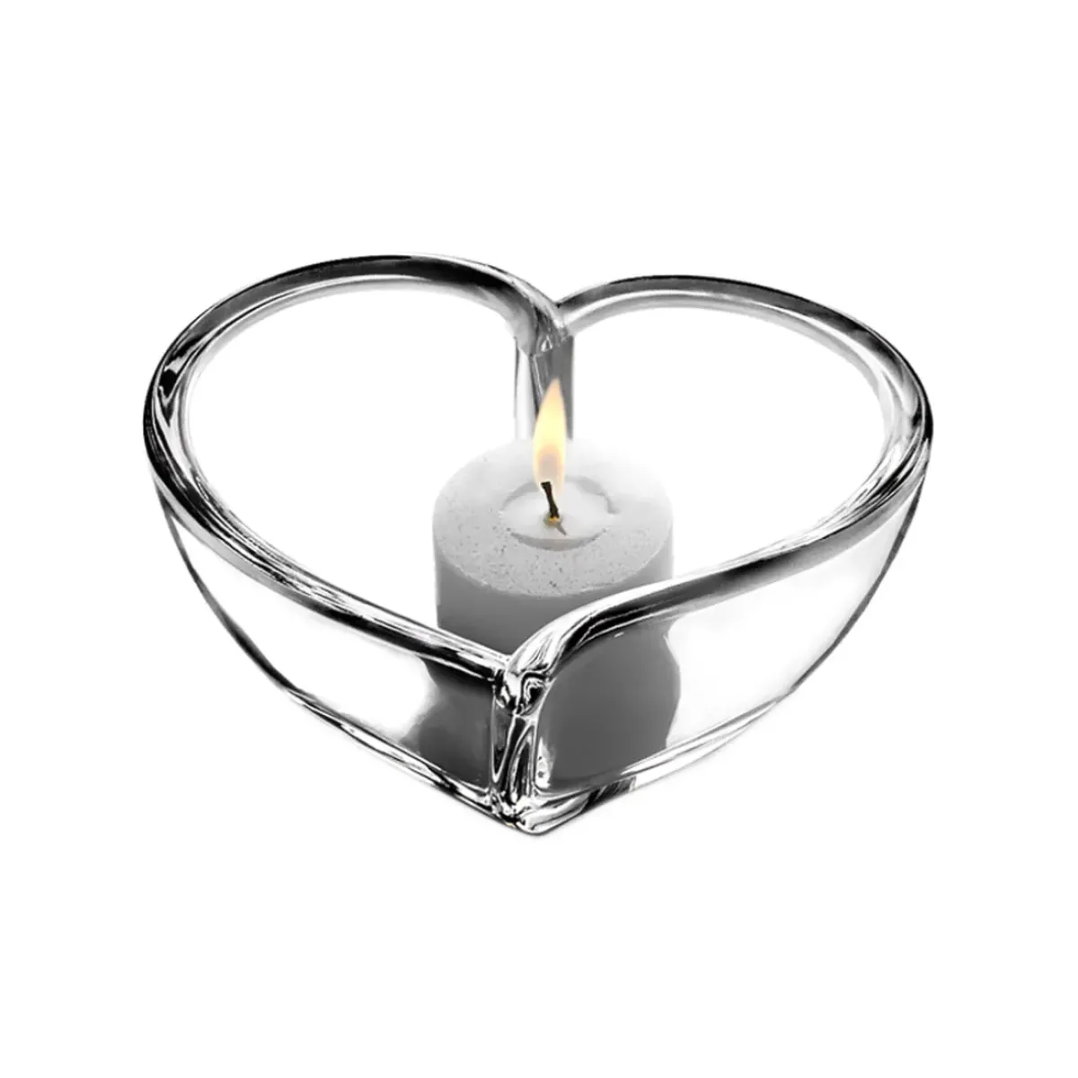 Josephs Jewelers Home Décor>Orrefors – Small Heart Votive/Bowl