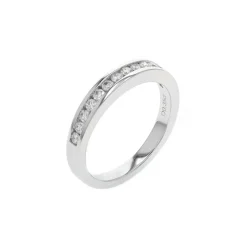 Josephs Jewelers Wedding Bands For Women>Platinum Channel-Set Diamond Wedding Band