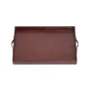 Josephs Jewelers Serveware>Reed & Barton – Hudson Leather Bar Tray