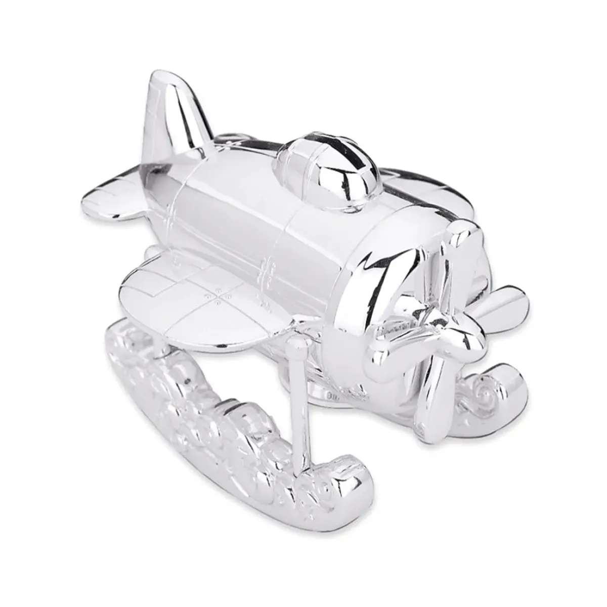 Josephs Jewelers Home Décor>Reed & Barton – Zoom Zoom Airplane Coin Bank