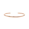 Josephs Jewelers Bracelets>Rose Gold Filled Hammered Cuff Bracelet