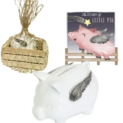 Josephs Jewelers Home Décor>Salisbury – Little Pig Ceramic Bank