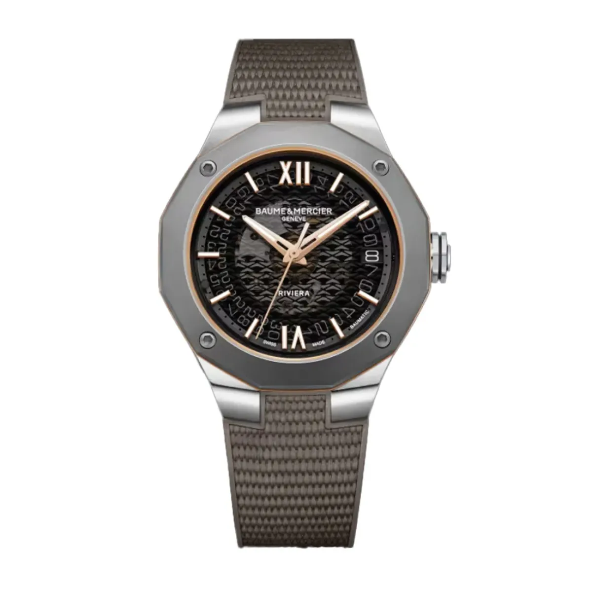 Josephs Jewelers Baume And Mercier Watches>Stainless Steel And Titanium Baume & Mercier Riviera