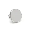 Josephs Jewelers Cufflinks, Tie Bars, And Pins>Stainless Steel Coin Edge Lapel Pin
