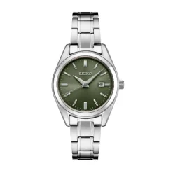 Josephs Jewelers Seiko Watches>Stainless Steel Seiko Essentials Collection Watch
