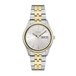 Josephs Jewelers Seiko Watches>Stainless Steel Two Tone Seiko Essential Collection