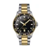 Josephs Jewelers Tissot Watches>Stainless Steel Two Tone Tissot Seastar 1000