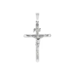 Josephs Jewelers Necklaces And Pendants>Sterling Silver 26 X 19 mm Crucifix Pendant