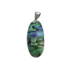 Josephs Jewelers Necklaces And Pendants>Sterling Silver Abalone Shell Pendant
