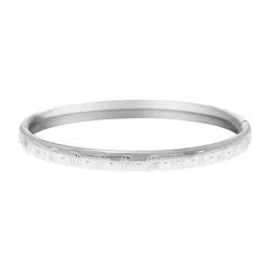 Josephs Jewelers Bracelets>Sterling Silver “ABC” Baby Bangle Bracelet