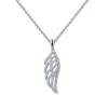 Josephs Jewelers Necklaces And Pendants>Sterling Silver Angel Wing Pendant with Chain