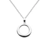 Josephs Jewelers Necklaces And Pendants>Sterling Silver Bevel Cirque Necklace