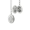 Josephs Jewelers Necklaces And Pendants>Sterling Silver Charlotte Oval Locket with Chain